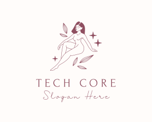 Naked Nature Model logo design