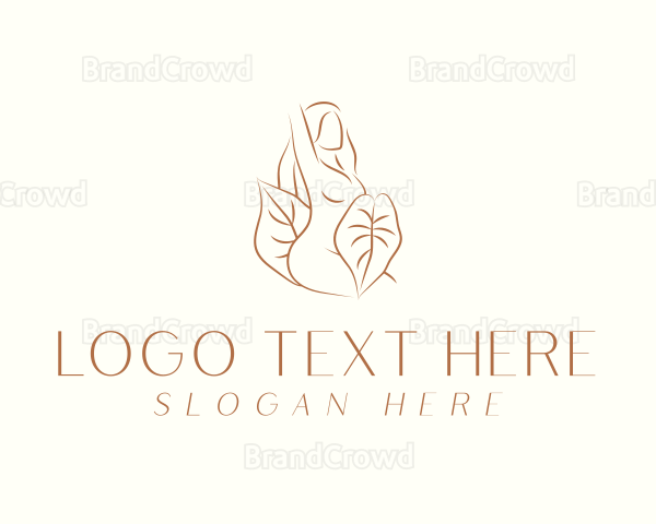 Botanical Nude Girl Logo