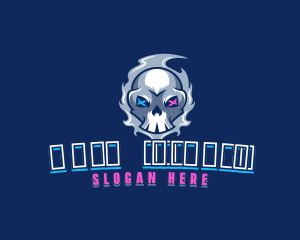 Mascot - Skull Spooky Gaming logo design
