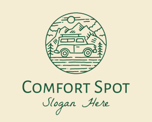 Off Road Vehicle Trip  logo design