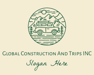 Vehicle - Off Road Vehicle Trip logo design