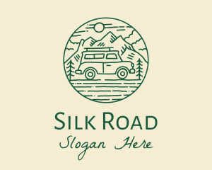 Off Road Vehicle Trip  logo design