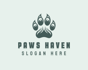 Wildlife Paw Vet logo design