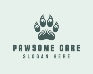 Wildlife Paw Vet logo design