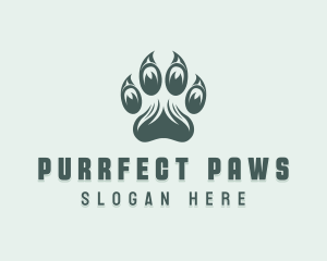 Wildlife Paw Vet logo design