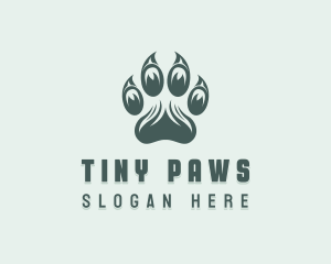 Wildlife Paw Vet logo design