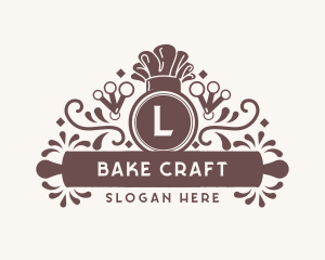 Pastry Baker Toque logo design