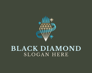 Diamond Jewelry Gem logo design