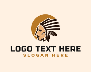 Native - Native Tribe Chieftain logo design