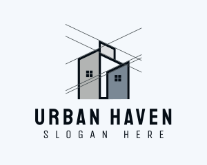 Residential Apartment Planning logo design