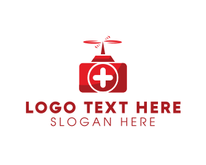 Doctor - First Aid Kit Drone logo design