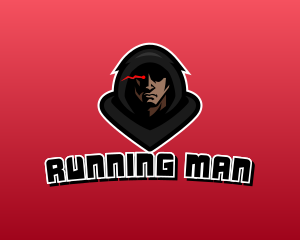 Hood Gaming Man logo design