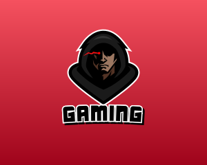 Hood Gaming Man logo design