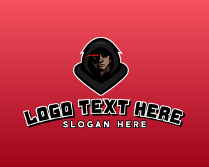 Badge - Hood Gaming Man logo design