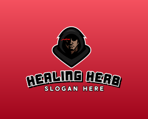 Hood Gaming Man logo design