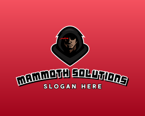 Hood Gaming Man logo design