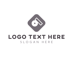 Modern Multimedia App logo design