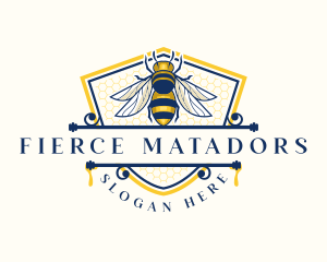 Honeybee Organic Farm logo design