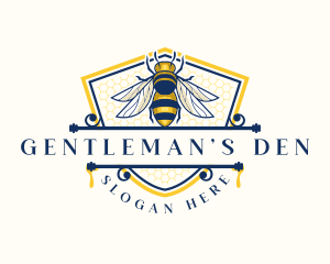 Honeybee Organic Farm logo design