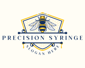 Honeybee Organic Farm logo design