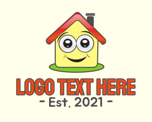 Hello - Happy House Daycare logo design