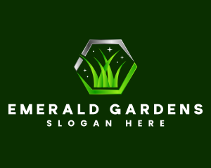 Modern Lawn Garden logo design