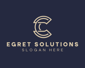 Business Startup Letter C logo design