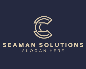 Business Startup Letter C logo design