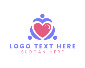 Help - Family Heart Unity logo design