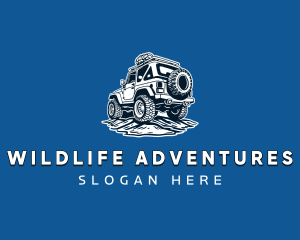 Off Road SUV Jeep logo design