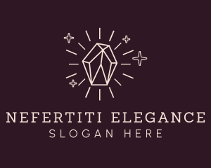 Shiny Elegant Gemstone logo design