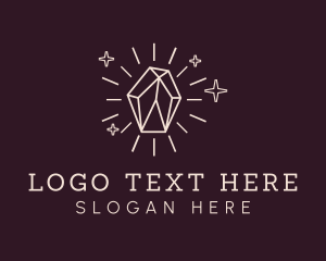 Elegant - Shiny Elegant Gemstone logo design