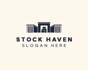 Stockroom - Inventory Logistics Warehouse logo design