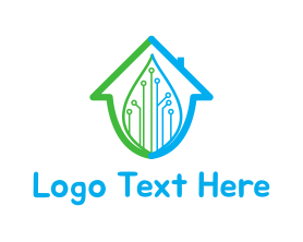 Smart - Smart Home logo design