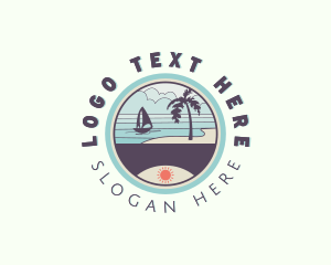 Oceanside - Seaside Beach Resort logo design