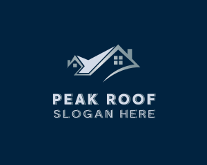 Roofing Maintenance Contractor logo design