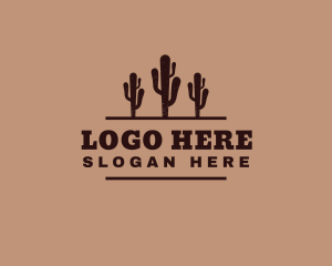 Generic Western Cactus Logo