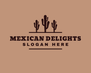 Generic Western Cactus logo design