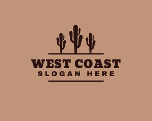 Generic Western Cactus logo design