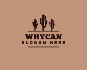 Sheriff - Generic Western Cactus logo design