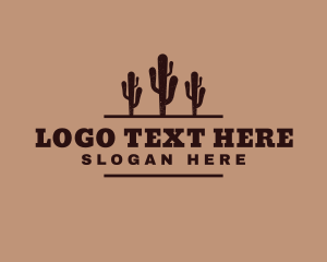 Outcast - Generic Western Cactus logo design