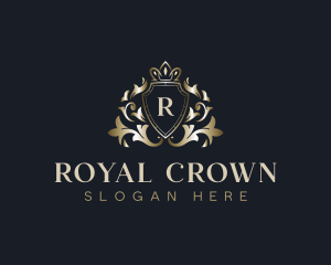 Royal Shield Monarchy logo design