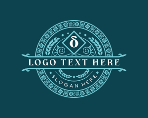 Greek Letter - Greek Delta Symbol Ornament logo design