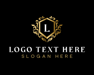 High End Elegant Crest Logo