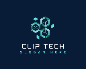 Cube Cyber Tech logo design