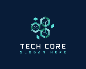 Cube Cyber Tech logo design