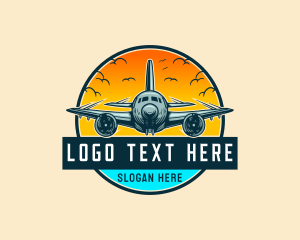 Travel - Airplane Aviation Travel logo design