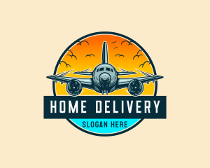 Airplane Aviation Travel logo design