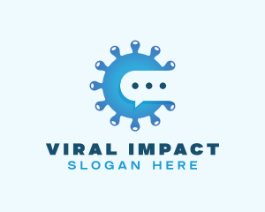 Epidemic - Bacteria Virus Messaging logo design