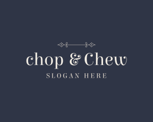 Serif - Elegant Classy Firm logo design